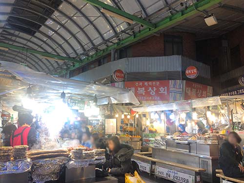 海外旅行ができるようになったら行きたい韓国広蔵市場