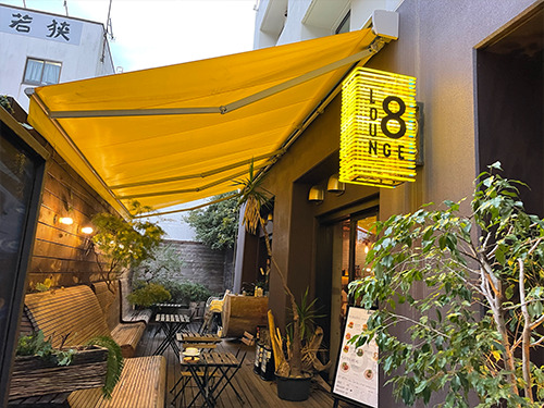 8HOTEL湘南藤沢に併設されたカフェ